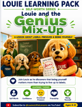 Louie's Little Lessons: Is Louie a Genius? A Growth Mindset & Self-Confidence Activity Pack for Kids Ages 4-8: