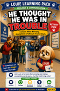 Louie's Little Lessons: He Thought He Was In Trouble | Communication & Understanding Activity Pack for Kids Ages 4–8